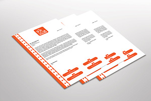 Housse Letterhead Template