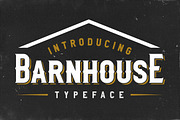 Barnhouse Typeface, a Sans Serif Font by Nunu Tjokro (Thumbnail 1 of 5)