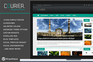 Courier Wordpress Theme