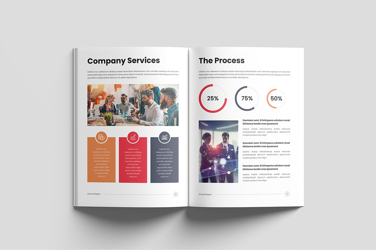 Annual Report Template preview 6