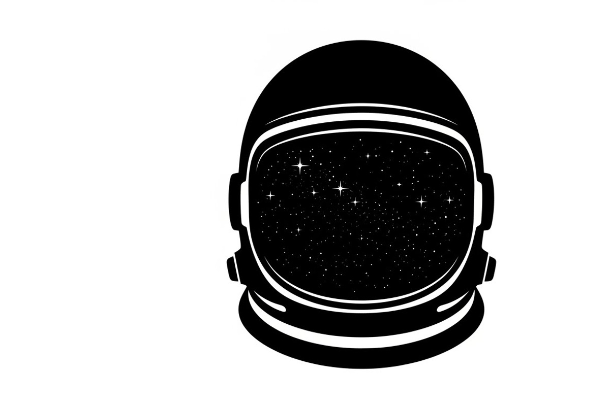 This vector astronaut artwork, an Illustration by Amazin_art (Photo 22 of 30)