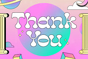 Mirage Virtual Retro Groovy Font, a Serif Font by timelesstype.co (Thumbnail 20 of 20)