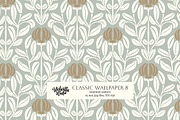 Classic Wallpaper No 8, a Wallpaper Graphic by Bloomart Studio (Thumbnail 1 of 6)