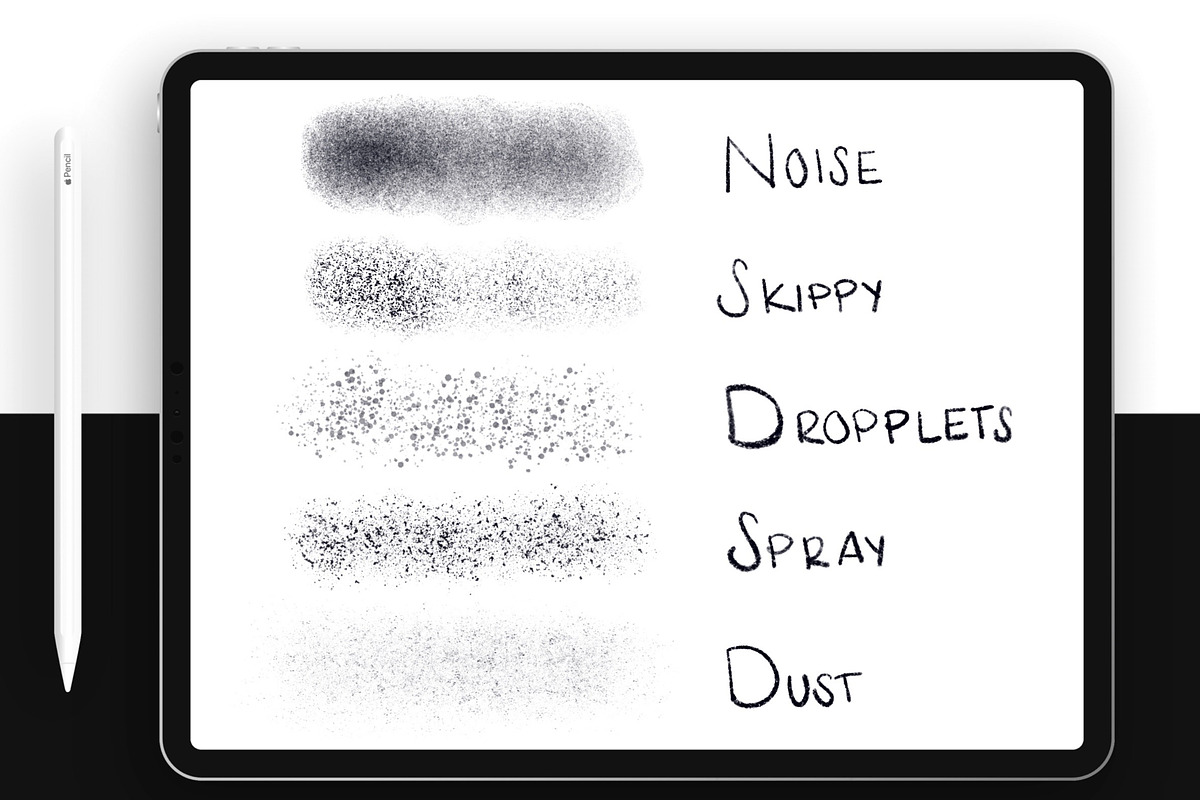 10 Inking brushes for Procreate, a Brush Add-On by Ale Estrada (Photo 4 of 4)