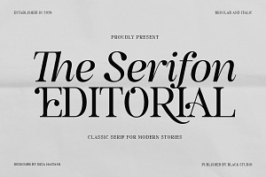 The Serifon Editorial