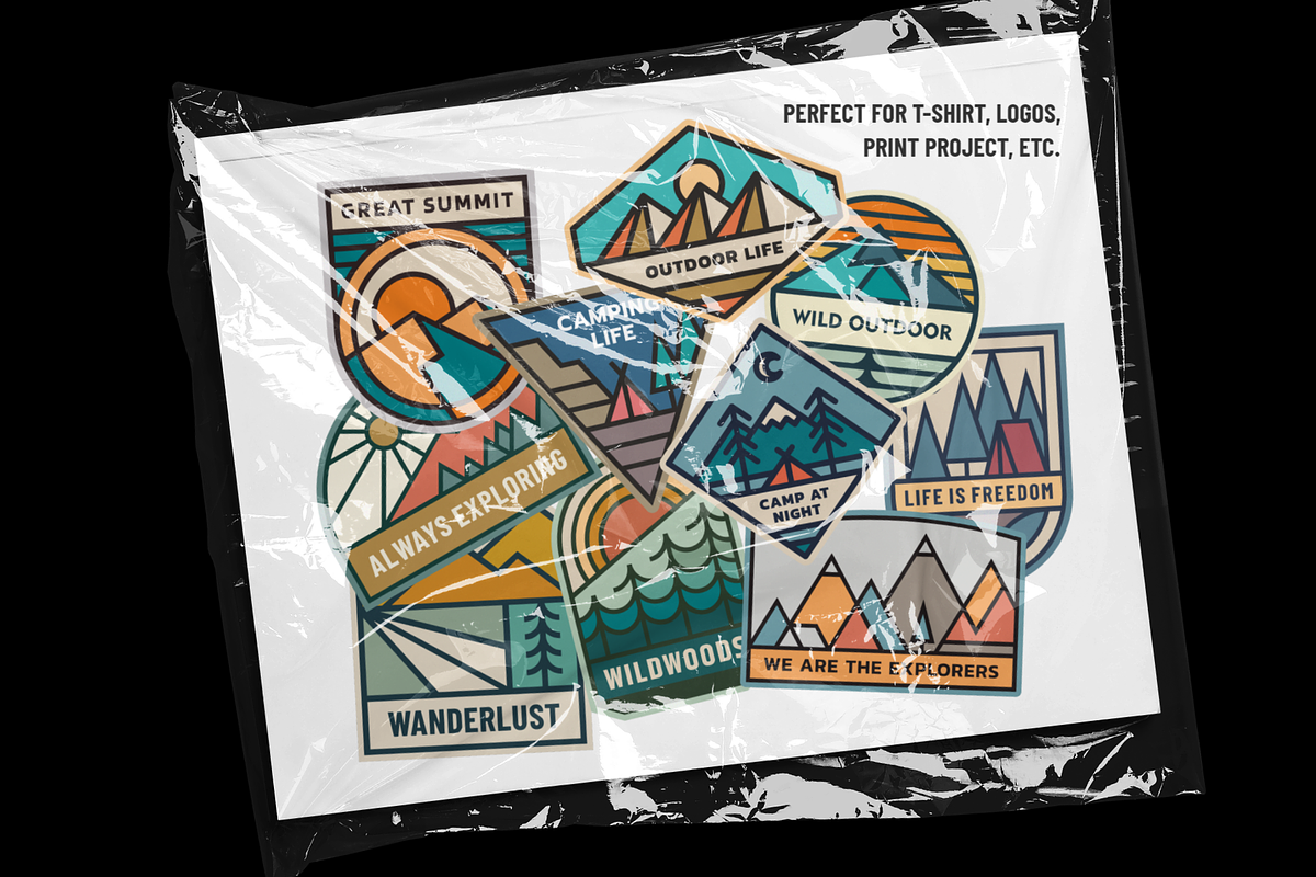 Adventure Badge Pack + Bonus, an Illustration by Firowerk (Photo 10 of 12)