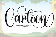 Cartoon | Script Font