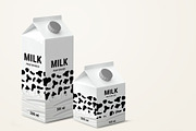 Fresh Milk Glass Bottle Mockup Set, a Product Mockup by PSD Market (Thumbnail 4 of 20)
