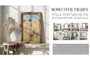 Frames PNG Mockups Various Sizes, a Household Mockup by mock-ups