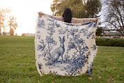 Jackalope Toile Seamless Vector, a Pattern Graphic by one-touch (Thumbnail 9 of 10)
