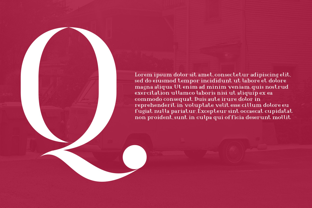 Agrasia | Serif Font preview 2