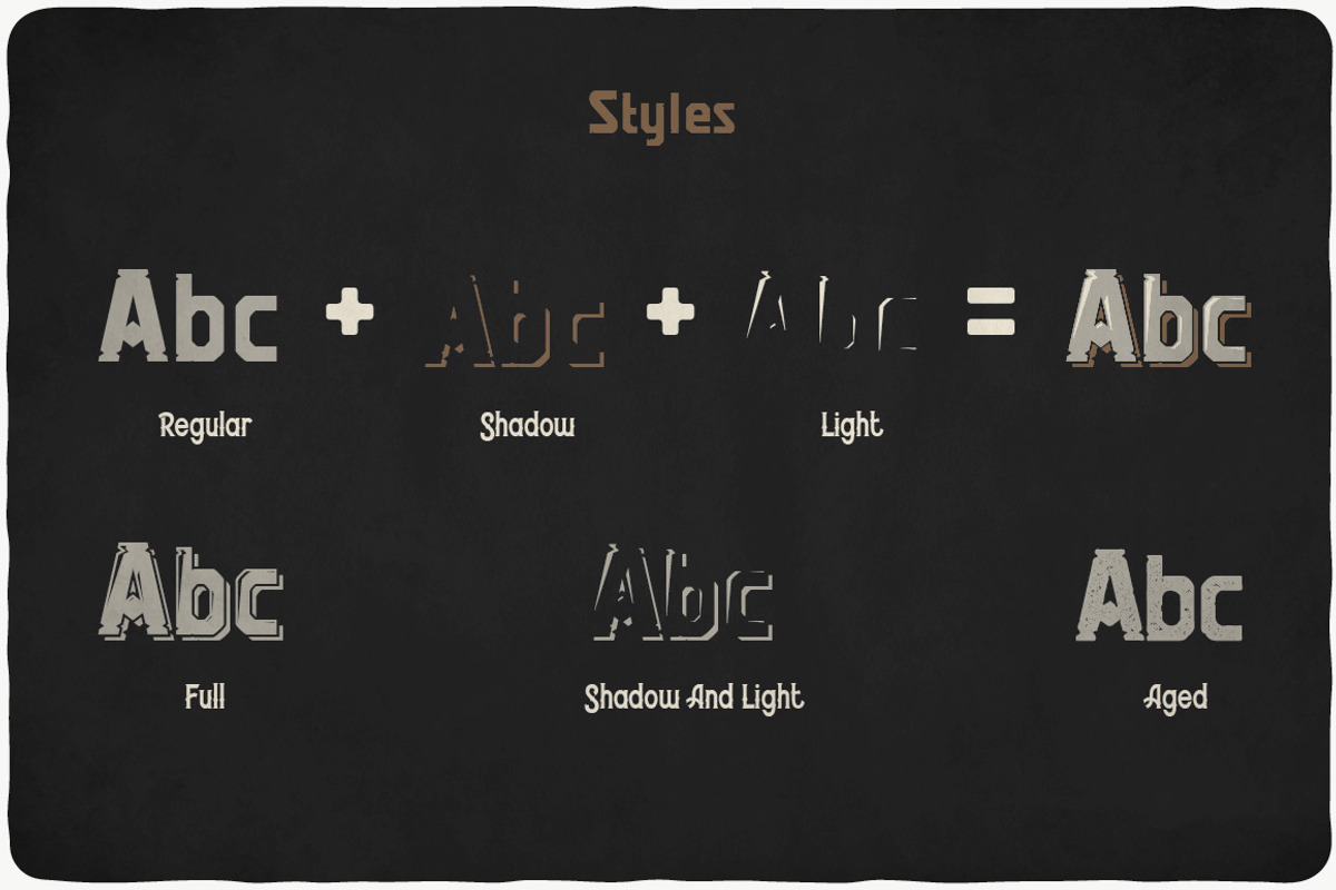 Bullet Typeface preview 4