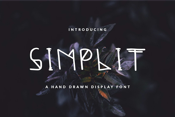 Simplicitic Font For Header preview 6