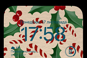 Christmas Digital Wallpaper, a Decorative Illustration by Oleksandra Illustrates (Thumbnail 4 of 11)