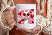 Cute Valentine Goose png, an Illustration by Designking (Thumbnail 5 of 6)