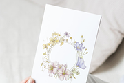 Vintage Floral Songbirds Clipart Set, a Decorative Illustration by Pati Paints (Thumbnail 5 of 11)