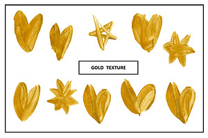 Vector gold elements for design.