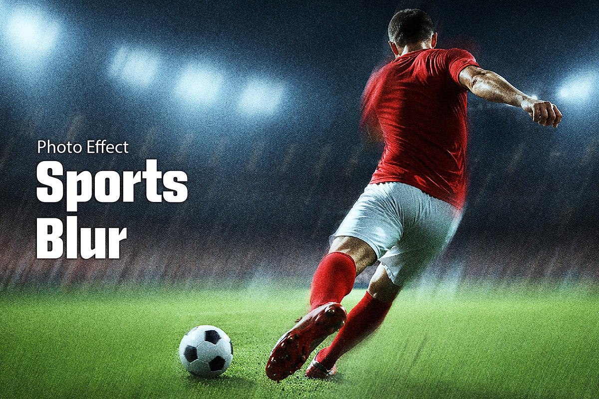 Sports Blur Photo Effect, a Layer Style Add-On by studiogstock (Photo 1 of 2)