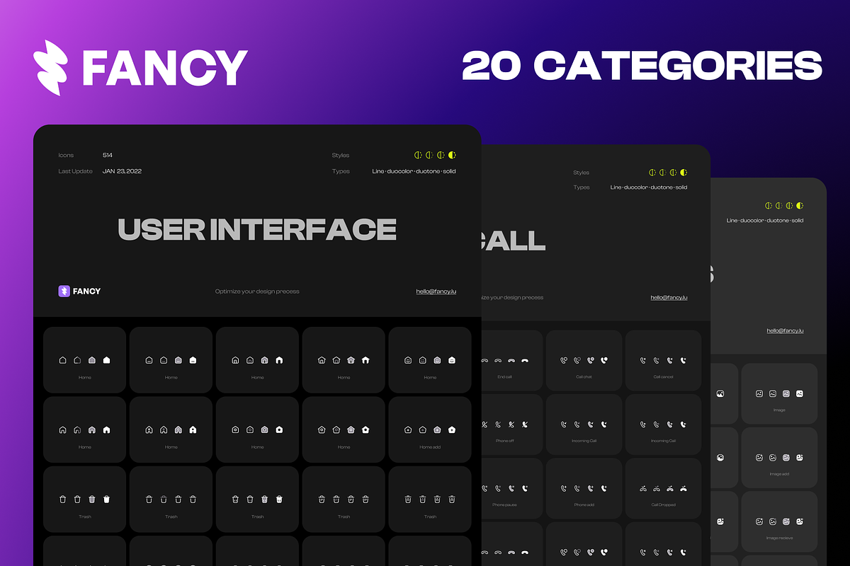 Fancy Icons – 11,000+ Essential icon, an Icon by gateprofile (Photo 3 of 6)