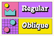 Jocked - Fun Retro Display Font, a Font by Glyphminds Studios (Thumbnail 7 of 13)