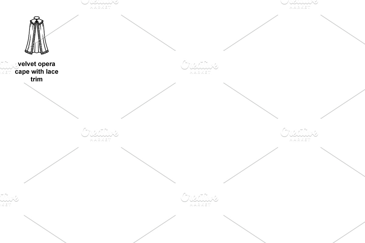 vintage fashion accessories Icon Set, an Outline Icon by Nurlan's shop (Photo 6 of 6)