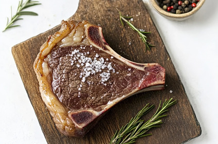Grilled Steak,Salt and Pepper mockup, a Food & Drink Photo by Virgo Studio