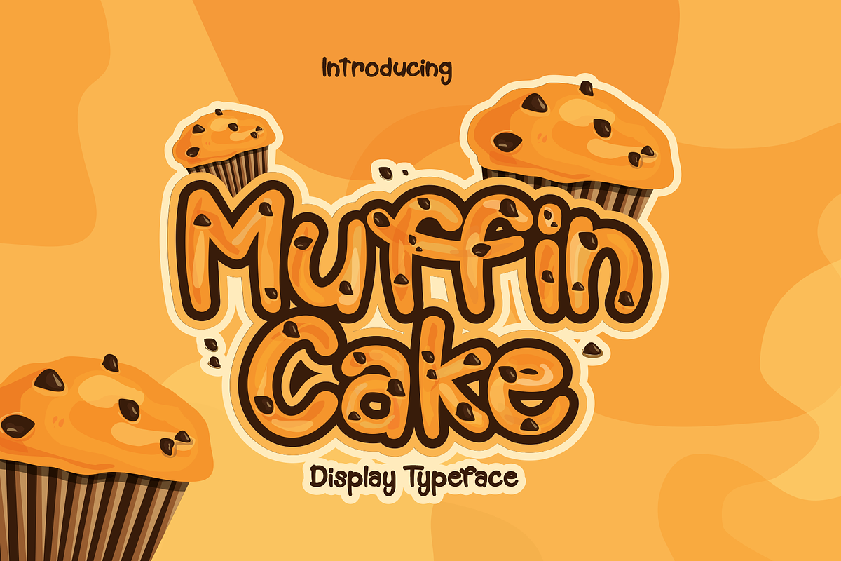 Muffin Cake | Delicious Fonts, a Font by RT Studio (Photo 1 of 7)