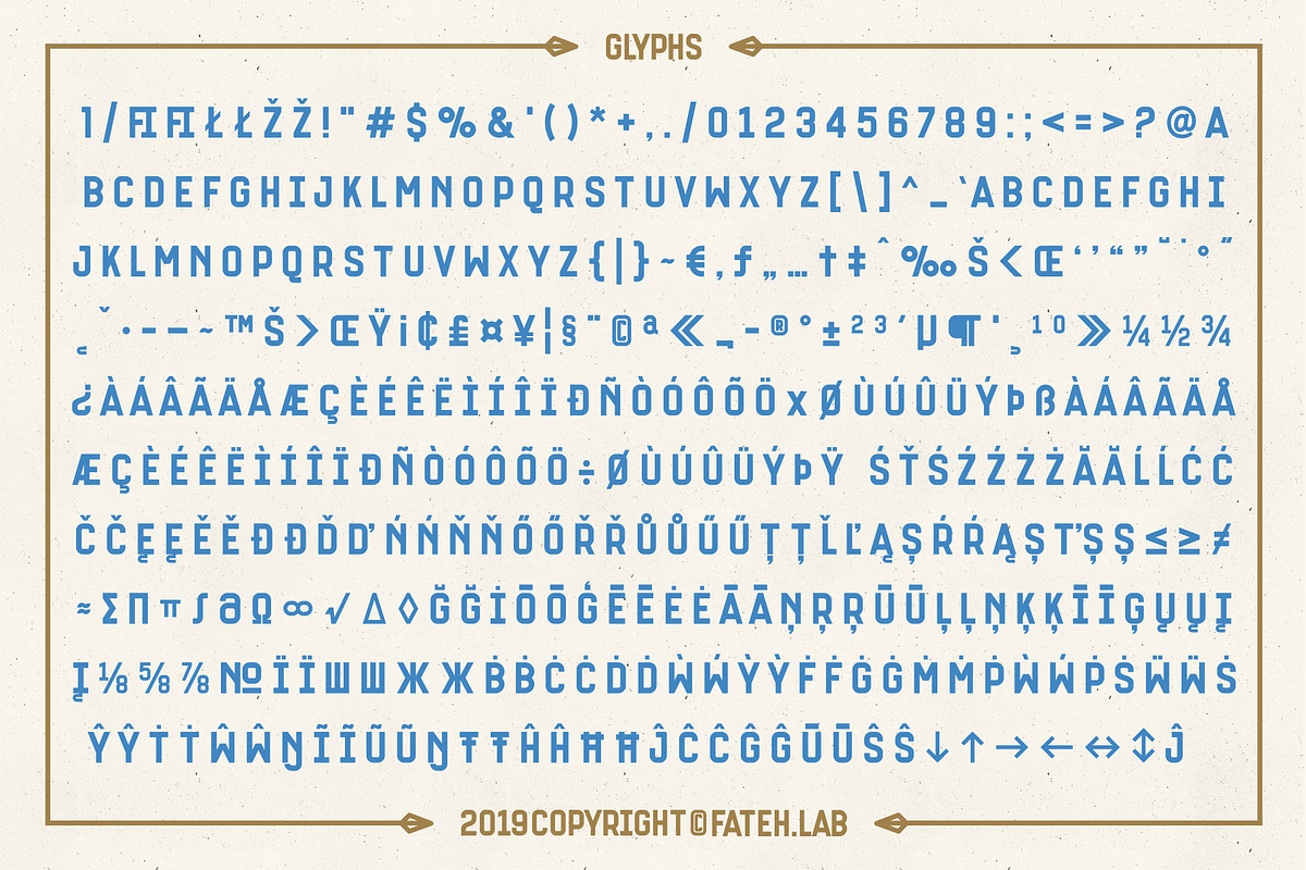 Babylonia - Vintage Font preview 6