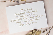 First Love-A Modern Script Font, a Script Font by MJB Letters (Thumbnail 3 of 9)