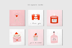 La La Love - Cute Valentines Day Set