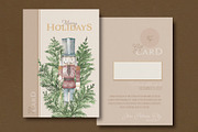 Christmas Holiday Gift Card, a Flyer Template by McLittle Stock (Thumbnail 2 of 2)