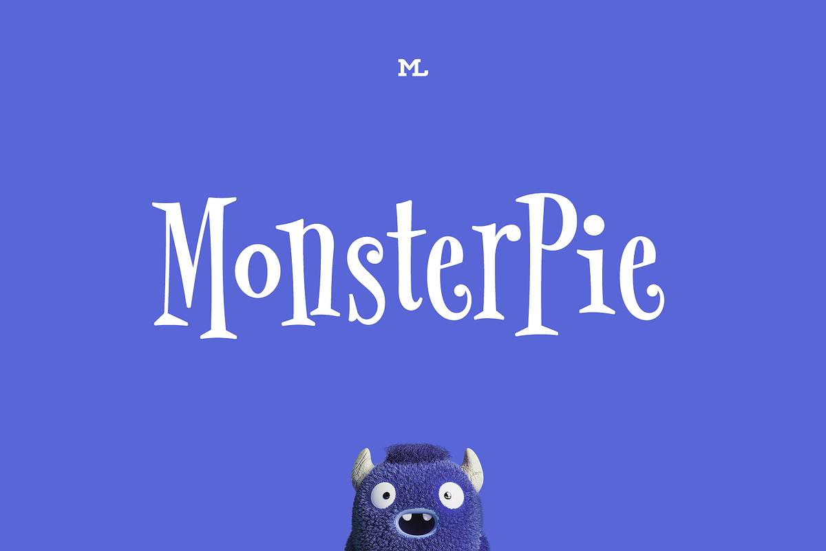 MonsterPie - Funny Serif Family