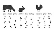 Farm animals collection., an Animal Illustration by itiir (Thumbnail 4 of 4)
