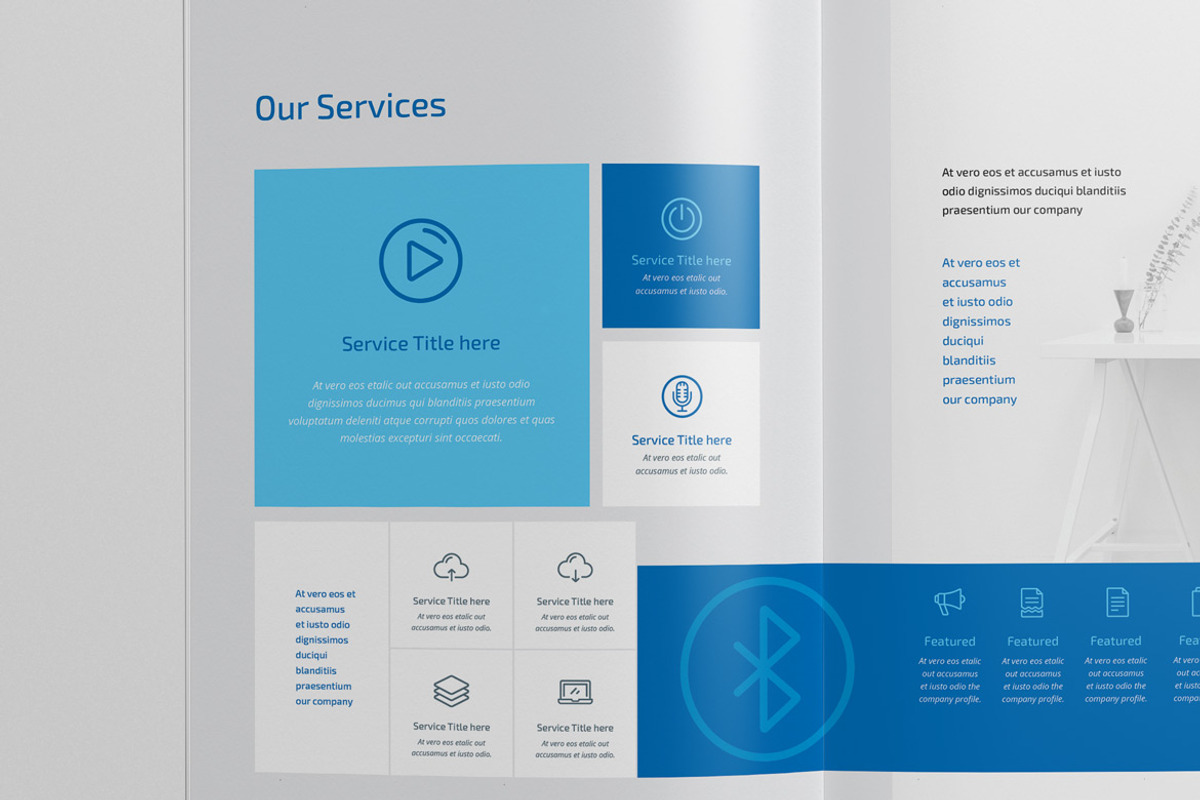 Annual Report A4 & Us Letter, a Brochure Template by Pro-Gh (Photo 15 of 20)