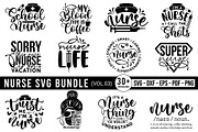 Nurse SVG Design Bundle, a Graphic by CraftlabSVG (Thumbnail 1 of 15)