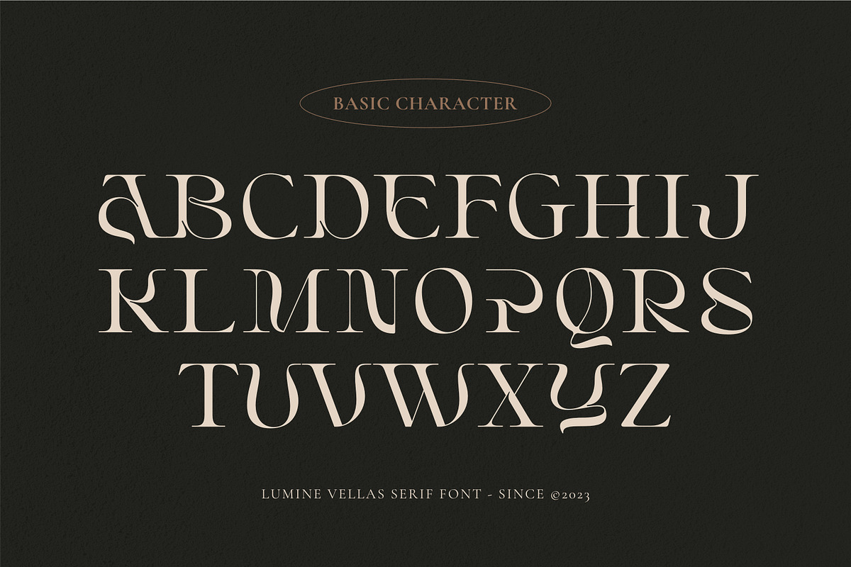Lumine Vellas - Modern Serif, a Serif Font by LoneArmy (Photo 11 of 12)