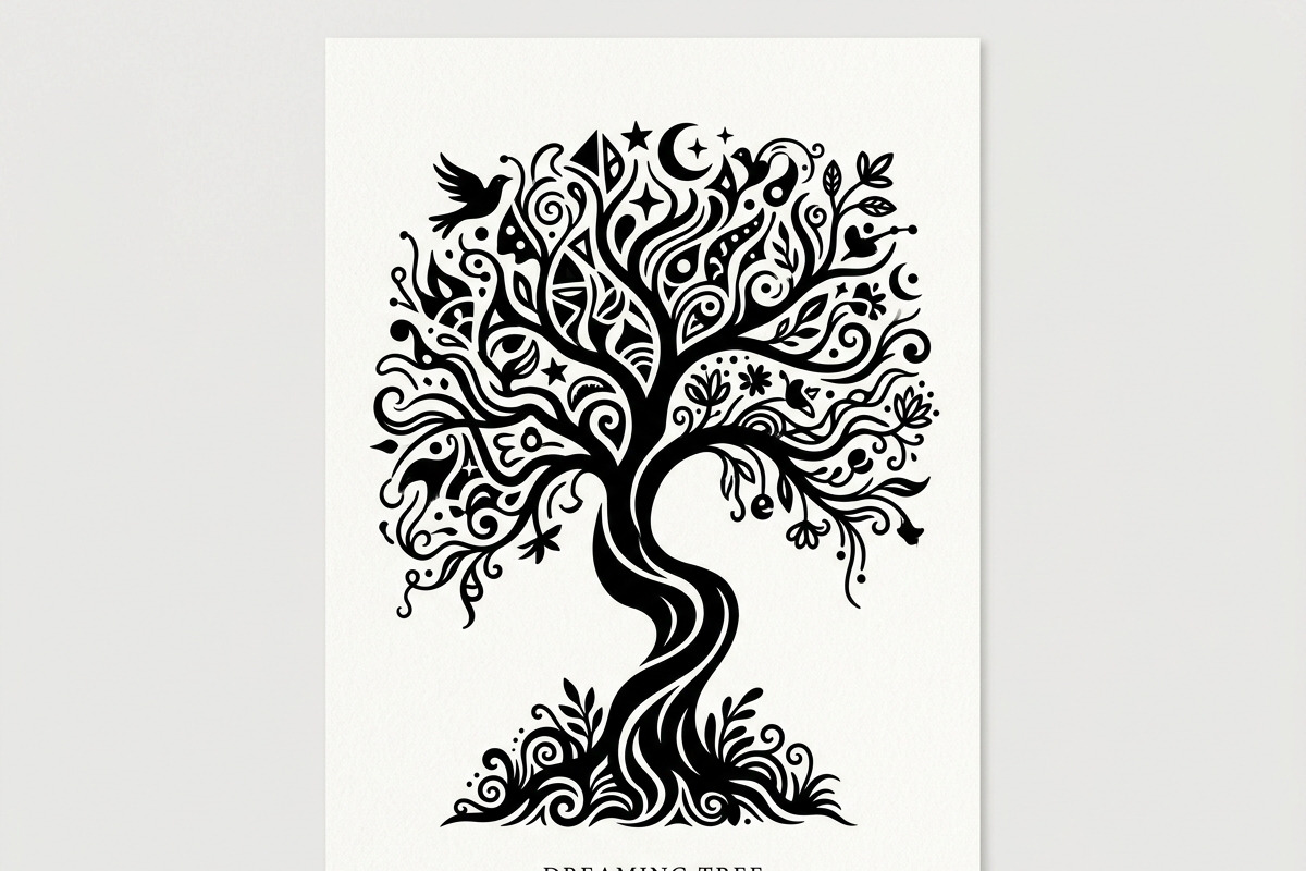 Elegant dream tree silhouette design, a Healthcare Illustration by Amazin_art (Photo 14 of 43)