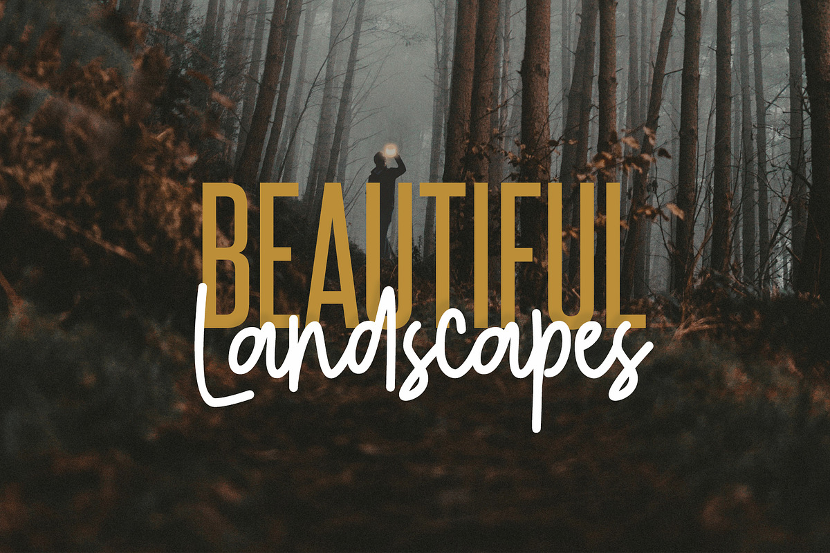 Play Ground Font Duo + Illustrations preview 6