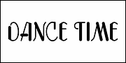 Dance Time JNL, a Sans Serif Font by Jeff Levine Fonts (Thumbnail 2 of 5)