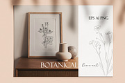 Botanical hand - drawn line art, an Illustration by velychko.ua (Thumbnail 3 of 6)