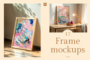 Simple interior. — 17 Frame mockup, a Household Mockup by Trissa (Thumbnail 1 of 7)