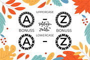Autumn Leaves, a Script Font by yanindesign (Thumbnail 7 of 8)