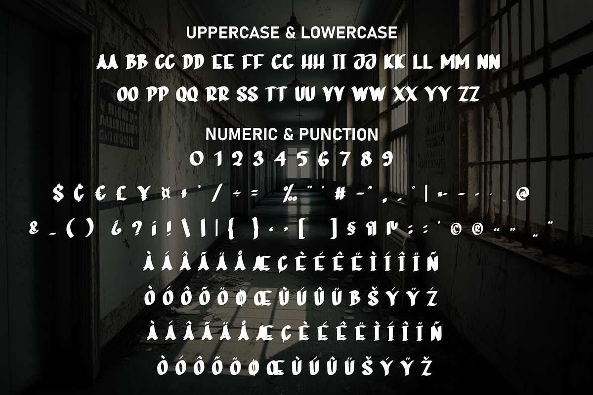 School Horror | Script Font, a Script Font by Scratchones (Photo 7 of 8)