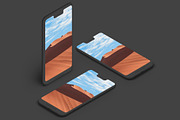 Pixel 3XL - 21 Clay Mockups - PSD, an iPhone Mockup by Asylab (Thumbnail 66 of 73)