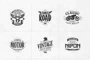 Motorcycle Logo Templates, a Branding & Logo Template by Easybrandz (Thumbnail 2 of 5)