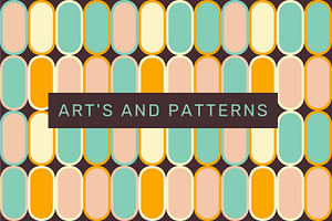 50s Mid Century Patterns Pack