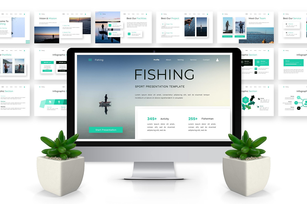 Fishing - Sport Powerpoint preview 6
