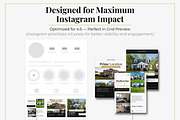 Black Gold Real Estate Instagram Kit, a Social Media Template by Everyday Perfection (Thumbnail 7 of 11)