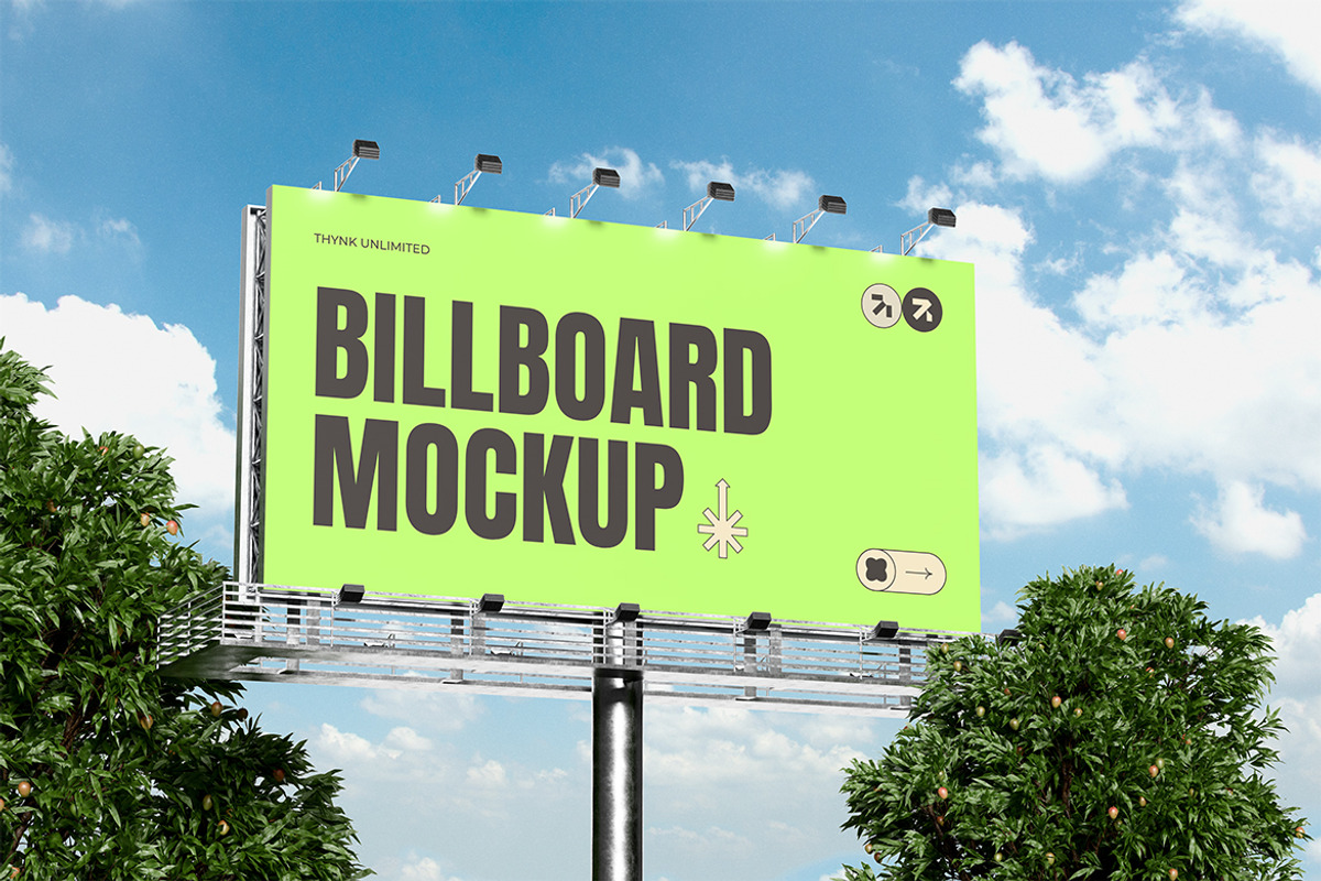 Billboard Mockup, an Advertising Mockup by HanaSaka_Studio (Photo 5 of 5)