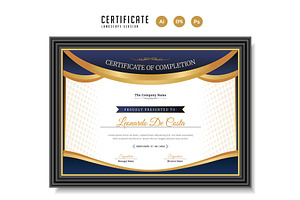 180. Modern Certificate Template